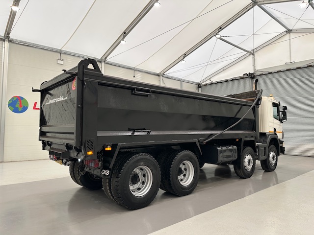 Scania P360 8×4 Rest Cab Steel Tipper