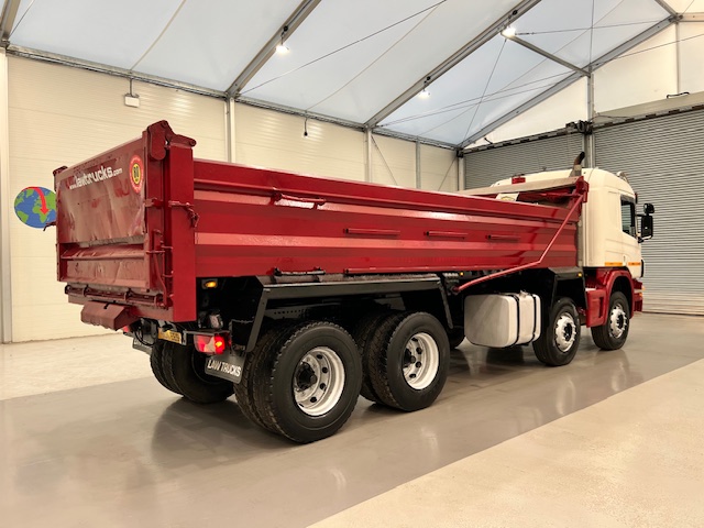 Scania P400 8×4 Sleeper Cab Steel Tipper