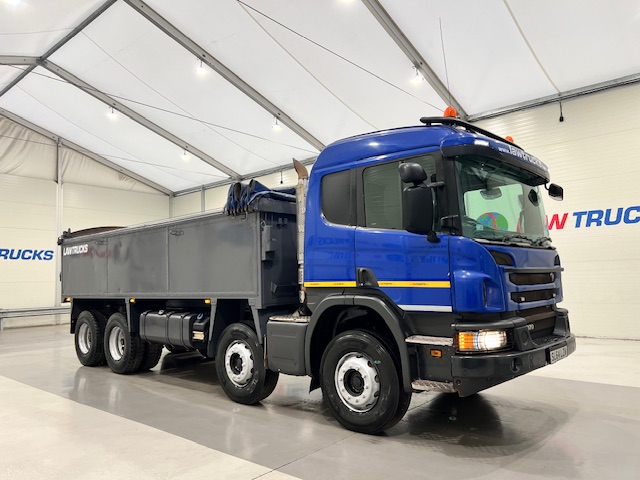 Scania P370 8×4 Sleeper Cab Tipper Manual