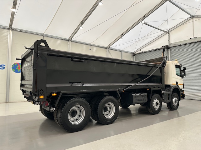 Scania P360 8×4 Rest Cab Steel Tipper