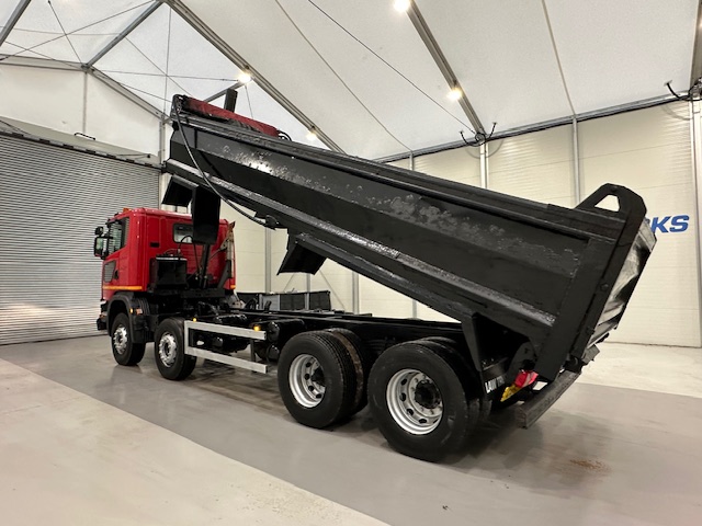 Scania G410 8×4 Sleeper Cab Steel Tipper