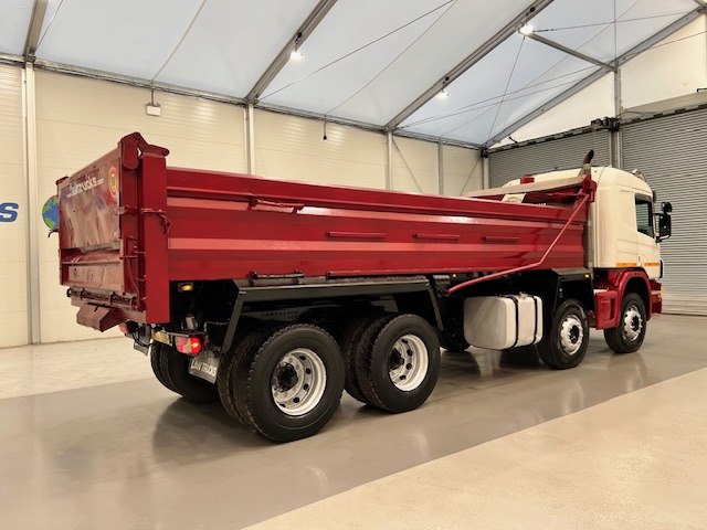 Scania P400 8×4 Sleeper Cab Steel Tipper
