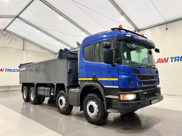 Scania P370 8×4 Sleeper Cab Tipper Manual