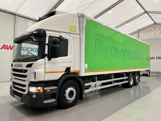 Scania P280 6×2 Rear Lift Day Cab Fridge Box