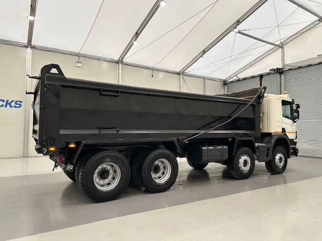 Scania P360 8×4 Rest Cab Steel Tipper