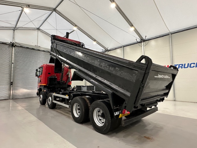 Scania G410 8×4 Sleeper Cab Steel Tipper