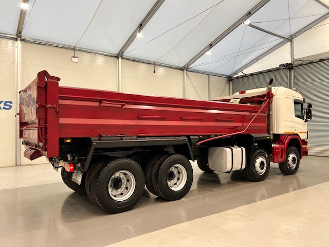 Scania P400 8×4 Sleeper Cab Steel Tipper