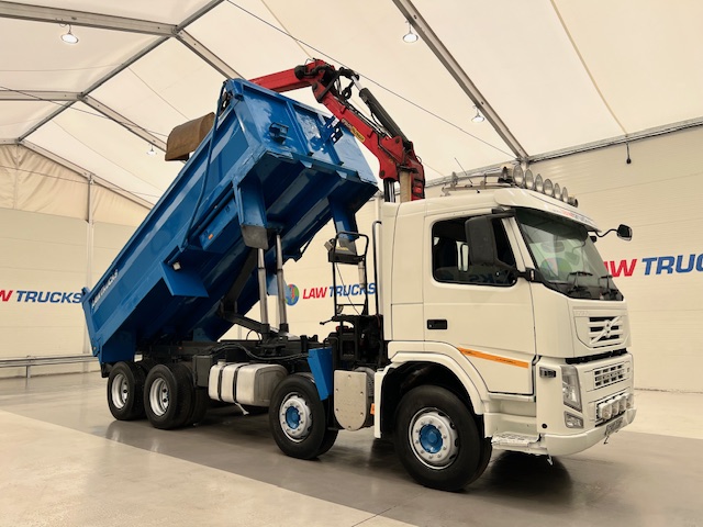 Volvo FM 460 8×4 Steel Tipper Grab