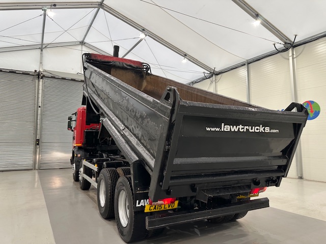 Scania G410 8×4 Sleeper Cab Steel Tipper