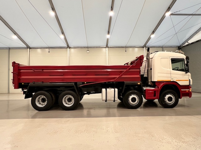 Scania P400 8×4 Sleeper Cab Steel Tipper