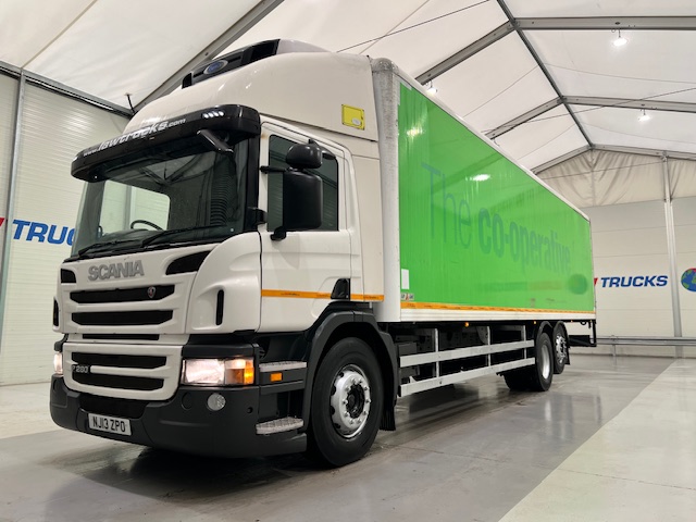 Scania P280 6×2 Rear Lift Day Cab Fridge Box