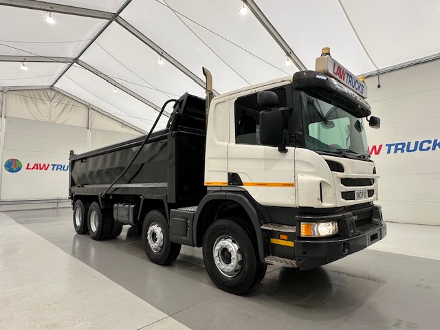 Scania P360 8×4 Rest Cab Steel Tipper