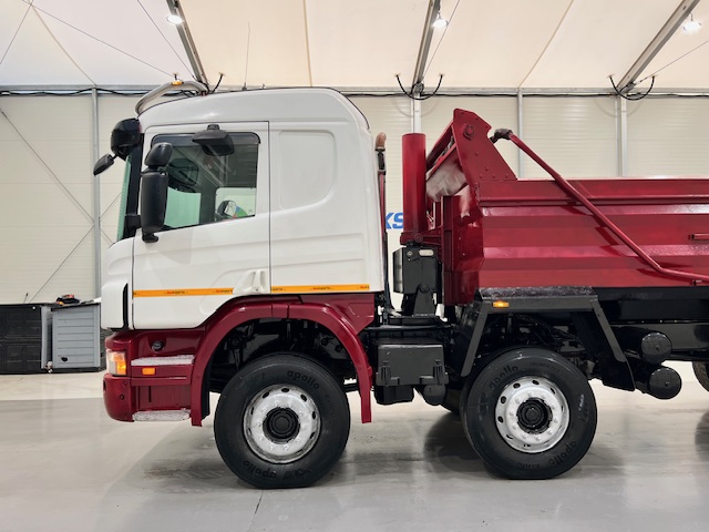 Scania P400 8×4 Sleeper Cab Steel Tipper