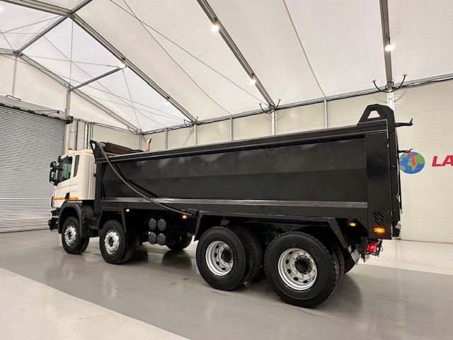 Scania P360 8×4 Rest Cab Steel Tipper