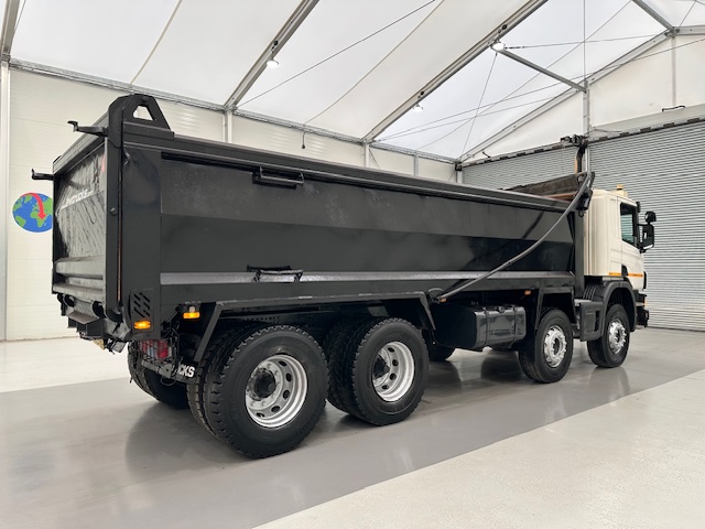 Scania P360 8×4 Rest Cab Steel Tipper