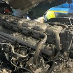 Scania R420 6×2 Rear Lift Brick Grab Drawbar - thumbnail