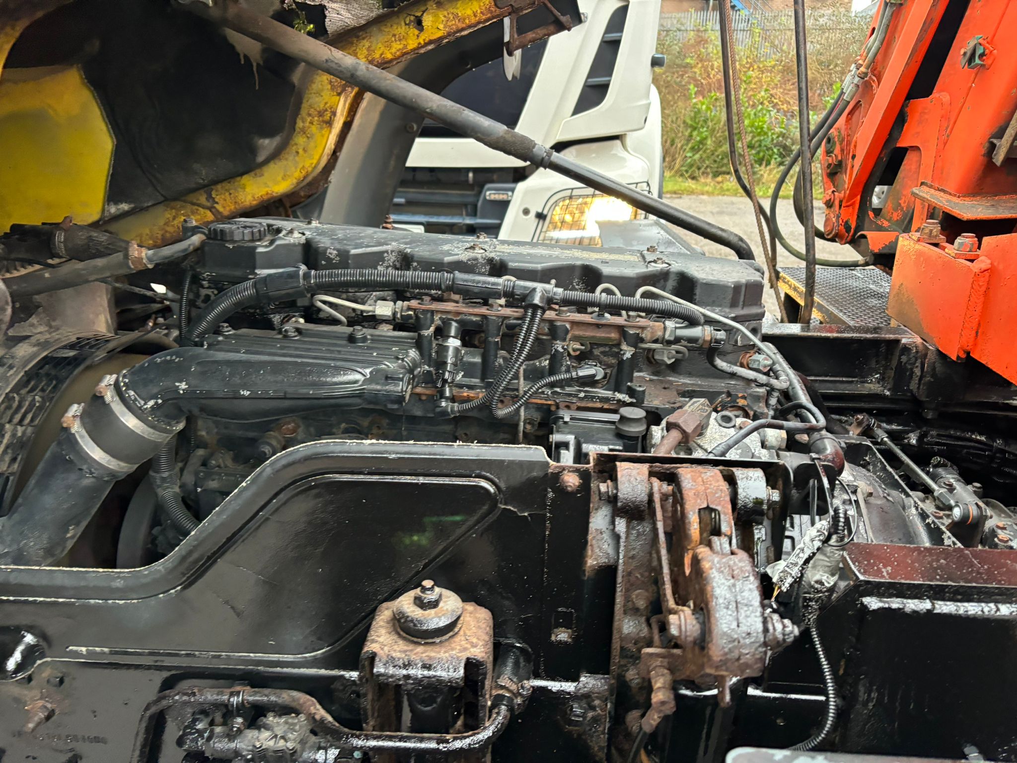 DAF LF55 220 4×2 Steel Tipper Grab Manual