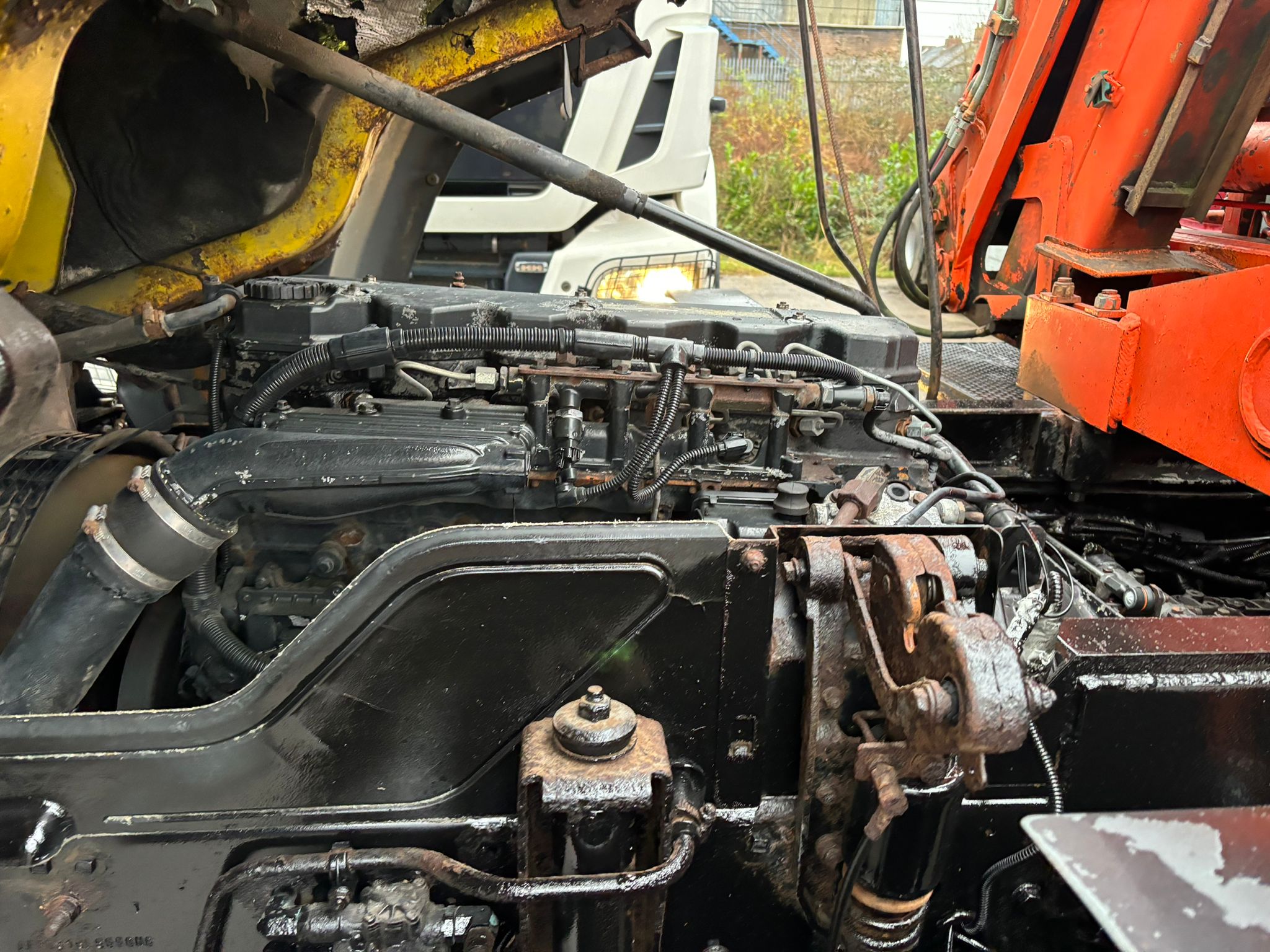 DAF LF55 220 4×2 Steel Tipper Grab Manual