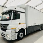 Mercedes 2543 6×2 10 Tyre Rear Lift Sleeper Cab Box Van - thumbnail