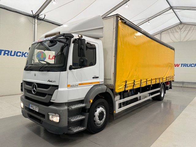 Mercedes Axor 1824 Day Cab Curtainsider Manual