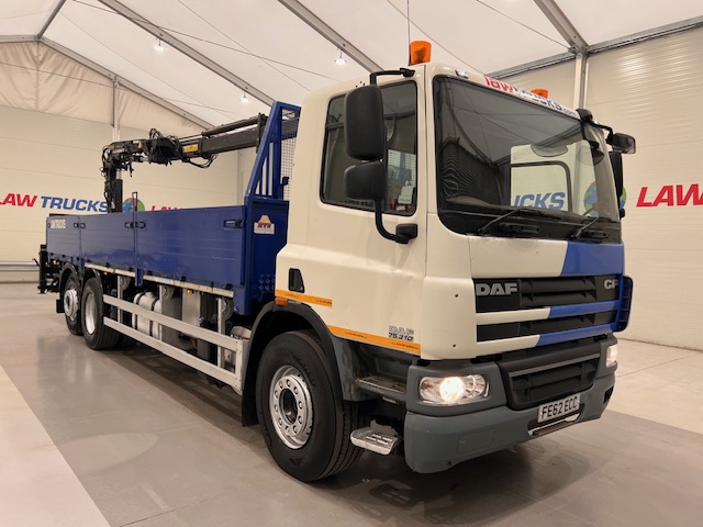 DAF CF75 310 Day Cab Dropside Brick Grab