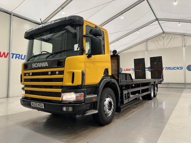 Scania 114 340 6×2 Rear Lift Day Cab Beavertail