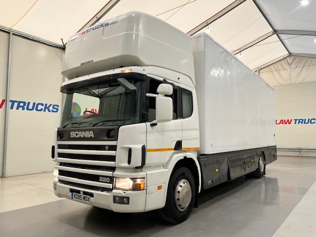 Scania P94 220 4×2 Sleeper Cab Box Van Manual