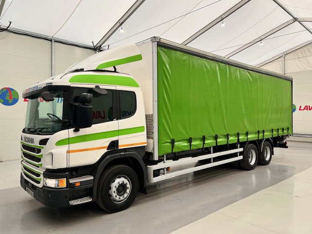 Scania P280 6×2 10 Tyre Rear Lift Curtainsider