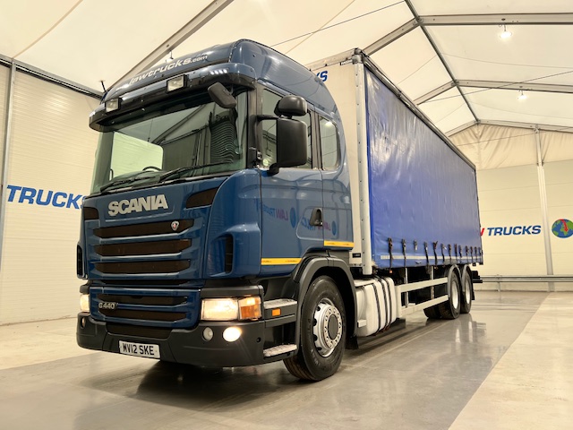 Scania G440 6×2 10 Tyre Sleeper Cab Curtainsider