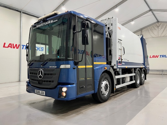Mercedes Econic 2630 6×2 Refuse Bin Lorry