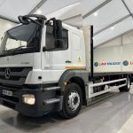 Mercedes Axor 1824 Sleeper Cab Flatbed - thumbnail