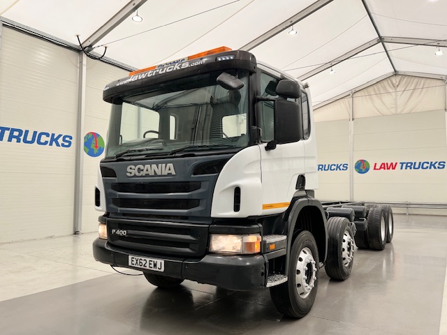 Scania P400 8×4 Day Cab Chassis