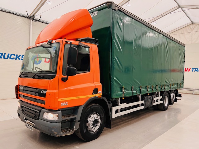 DAF CF75 310 6×2 Rear Lift Day Cab Curtainsider