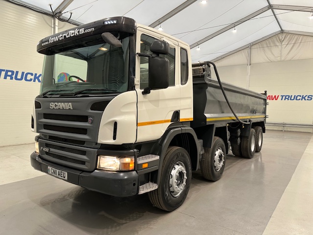 Scania P400 8×4 Rest Cab Steel Tipper