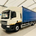 DAF CF75 310 6×2 Rear Lift Sleeper Cab Curtainsider - thumbnail