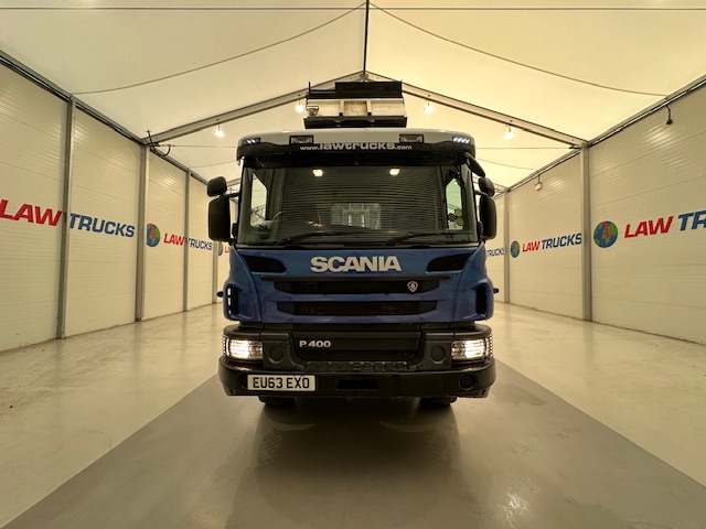 Scania P400 8×4 Rest Cab Steel Tipper