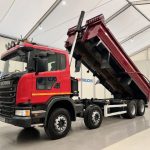 Scania G410 8×4 Rest Cab Steel Tipper - thumbnail