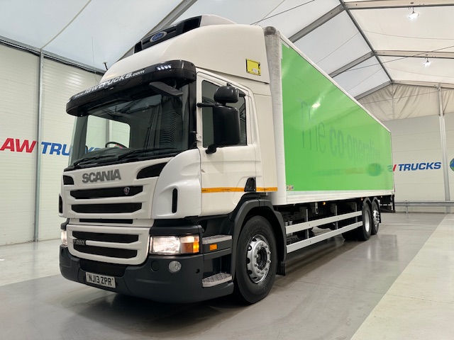 Scania P280 6×2 Rear Lift Day Cab Fridge Box Manual