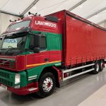 Volvo FM 450 6×2 Sleeper Cab Curtainsider - thumbnail