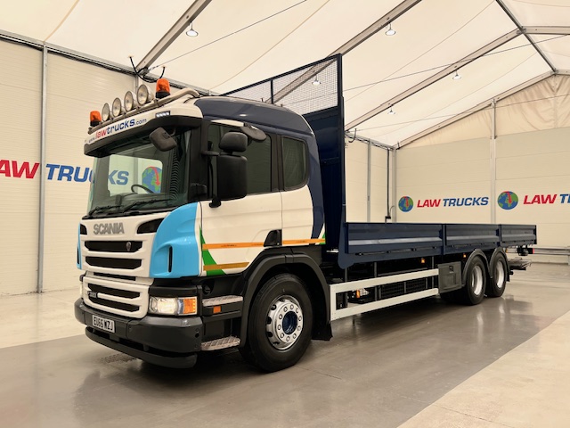 Scania P320 6×2 10 Tyre Sleeper Cab Dropside