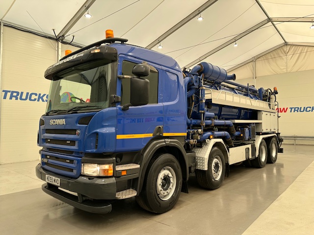 Scania P420 8×4 Sleeper Cab Vacuum Tanker