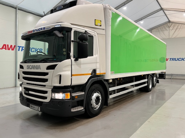 Scania P280 6×2 Rear Lift Day Cab Fridge Box