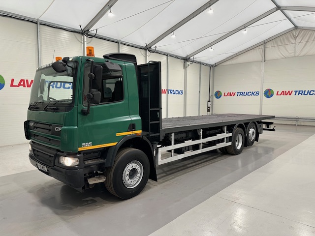 DAF CF75 310 6×2 Rear Lift Flatbed