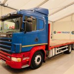 Scania 144 460 10 Tyre Sleeper Cab Flatbed - thumbnail