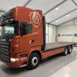 Scania R420 6×2 10 Tyre Rear Lift Flatbed Manual - thumbnail