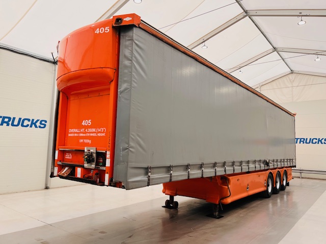 Don Bur Tri Axle 4.2m Curtainsider Trailer