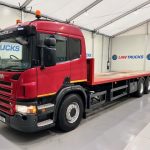 Scania P320 6×2 10 Tyre Rear Lift Flatbed - thumbnail