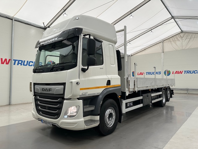 DAF CF 340 6×2 Sleeper Cab Rear Lift Dropside