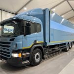 Scania P320 6×2 10 Tyre Rear Lift Insulated Box Van - thumbnail