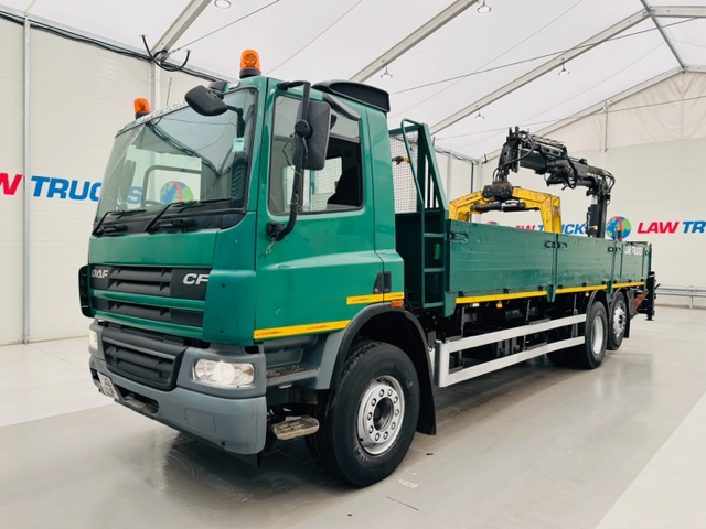DAF CF75 310 Rear Lift Day Cab Dropside Brick Grab